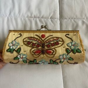 Vintage Handmade Beaded Crossbody